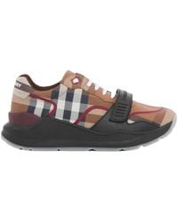 Burberry - Ramsey Lace-Up Sneakers - Lyst