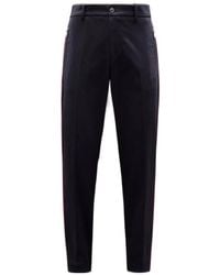 Moncler - Side-Stripe Detail Trousers - Lyst
