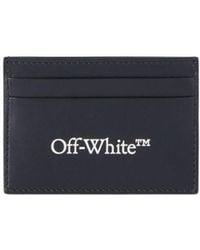 Off-White c/o Virgil Abloh - Bookish Logo Printed Cardholder - Lyst