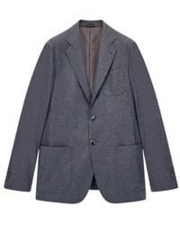 Giorgio Armani - Unlined Single-Breasted Stretch Cashmere Jacket With Two Buttons - Lyst