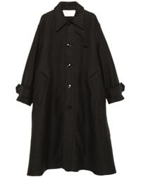 Ami Paris - Wool Coat - Lyst