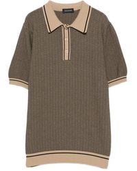 Tagliatore - Short-Sleeve Polo Shirt - Lyst