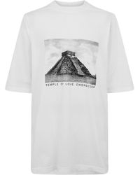Rick Owens - Oversized Fit Oversized T-Shirt - Lyst