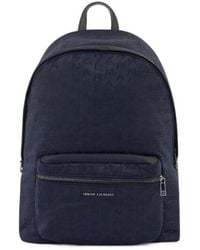 ARMANI EXCHANGE - Technical Fabric Backpack - Lyst