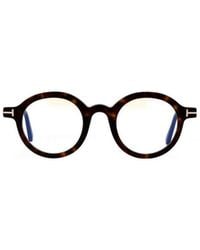 Tom Ford - Eyewear Round Frame Glasses - Lyst
