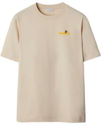 Burberry - Bee Printed Crewneck T-Shirt - Lyst