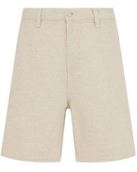 Carhartt - Walter Single Knee Canvas Shorts - Lyst