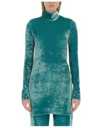Jil Sander - High-Neck Long-Sleeved Top - Lyst