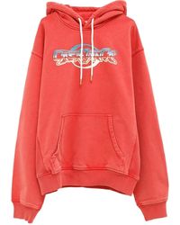 CASABLANCA - Hooded Logo Print Sweatshirt - Lyst