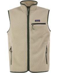 Patagonia - Retropile Fleece Zip Vest - Lyst