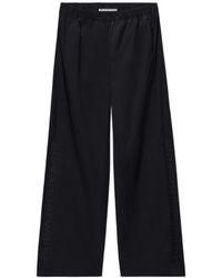 Alexander Wang - Perforated Logo Mid-Rise Track Pant - Lyst