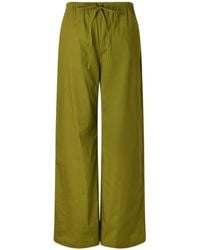 STAUD - Loose Drawstring Casual Trousers - Lyst