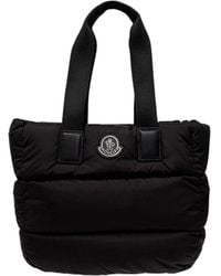 Moncler - Logo Patch Padded Tote Bag - Lyst
