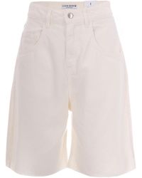 ICON DENIM - Knee Leght Shorts - Lyst