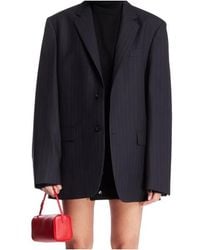 Maison Margiela - Pinstripe Tailored Jacket - Lyst