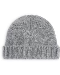 Celine - Triomphe Cashmere And Silk Hat - Lyst
