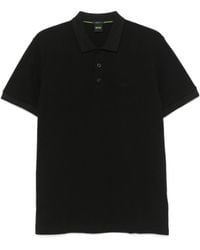 BOSS - Boss Logo Embroidered Short-Sleeved Polo Shirt - Lyst