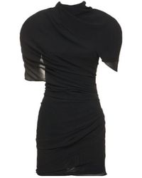 Jacquemus - Crew Neck Asymmetric Shortsleeve Dress - Lyst