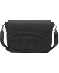 DIESEL - 1Dr Messenger Embossed Flap Bag - Lyst