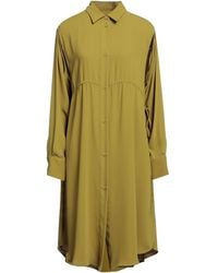MM6 by Maison Margiela - Solid Color Shirt Dress - Lyst