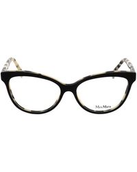 Max Mara - Cat-Eye Frame Glasses - Lyst