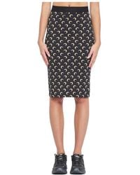 Marine Serre - Moon-Print Midi Skirt - Lyst