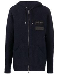 Balmain - Logo Patch Drawstring Hoodie - Lyst