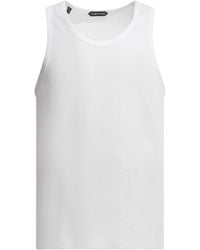 Tom Ford - Perforated Tank Top - Lyst