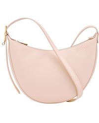 Longchamp - Small Le Foulonné Grained-Leather Crossbody Bag - Lyst