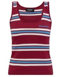 DSquared² - Sleeveless Tops - Lyst