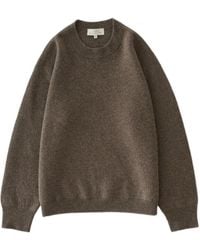 Studio Nicholson - Long-Sleeve Knit Top - Lyst