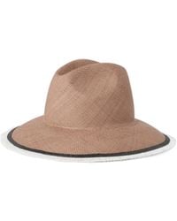 Brunello Cucinelli - Fringed Straw Fedora - Lyst