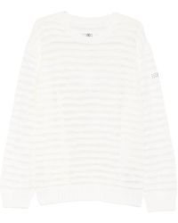 MM6 by Maison Margiela - Round-Neck Knitwear - Lyst