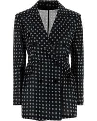 Ermanno Scervino - Polka Dot Double-Breasted Blazer - Lyst