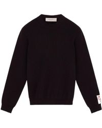 Golden Goose - Logo Patch Knitted Jumper - Lyst