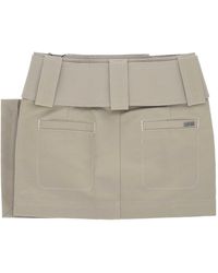 Ami Paris - Ami Utility Pocket Mini Skirt - Lyst