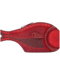 STAUD - Beaded Fish-Shaped Clutch Bag - Lyst