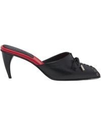 McQueen - Lace-Up Open-Toe Sandals - Lyst