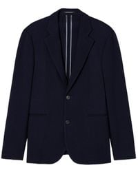 Emporio Armani - Single-Breasted Jacket - Lyst