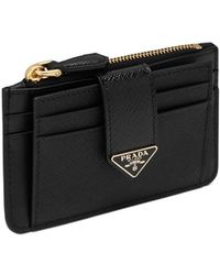 Prada - Zipper Card Bag - Lyst