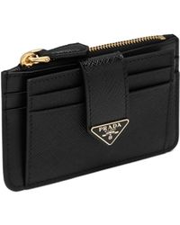 Prada - Zipper Card Bag - Lyst