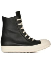 Rick Owens - Smooth High-Top Sneakers - Lyst