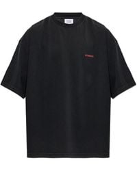 Vetements - Logo Printed Oversized T-Shirt - Lyst