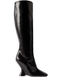 Dries Van Noten - Square-Toed Boots - Lyst