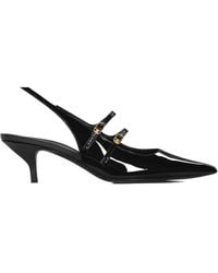 Celine - Judy Double Strap Mary Jane Slingback - Lyst