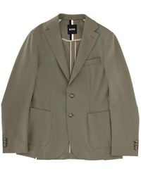BOSS - Virgin Wool Blazer - Lyst