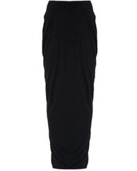 Entire studios - Draped Maxi Skirt - Lyst