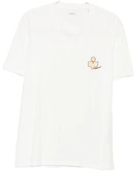 Isabel Marant - Logo-Embroidered T-Shirt - Lyst