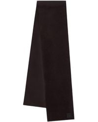 Anine Bing - Ava Logo Patch Scarf - Lyst