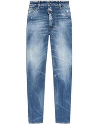 DSquared² - Be Cool Be Nice Wash Loose Jeans - Lyst